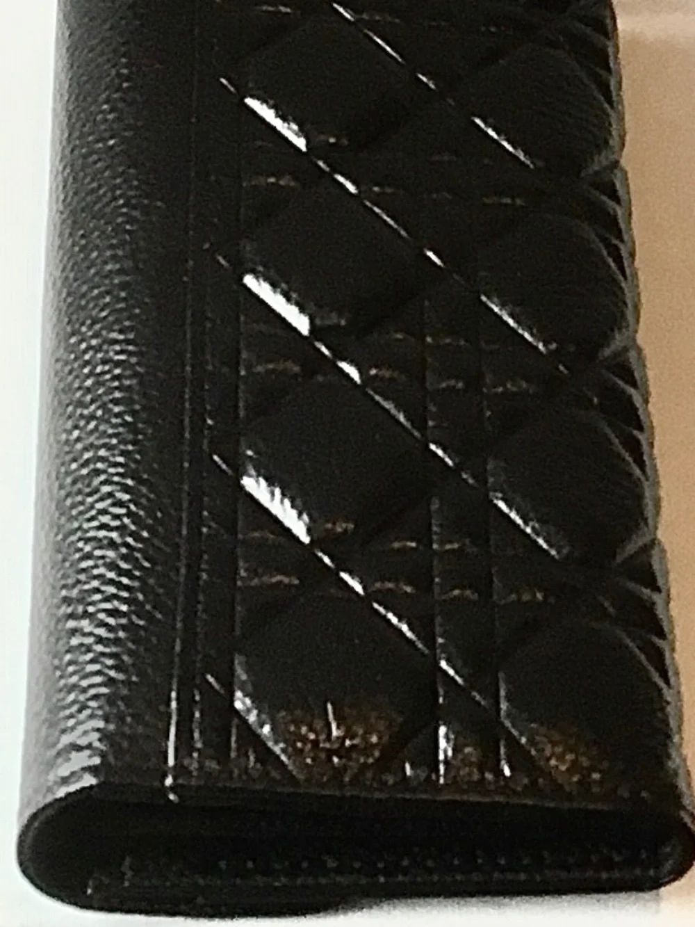 DIOR QUIT LONG BLACK WALLET